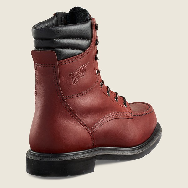 Red Wing Mens Supersole® - 8-inch Soft Toe - Work Boots Burgundy - 8950QRHGC